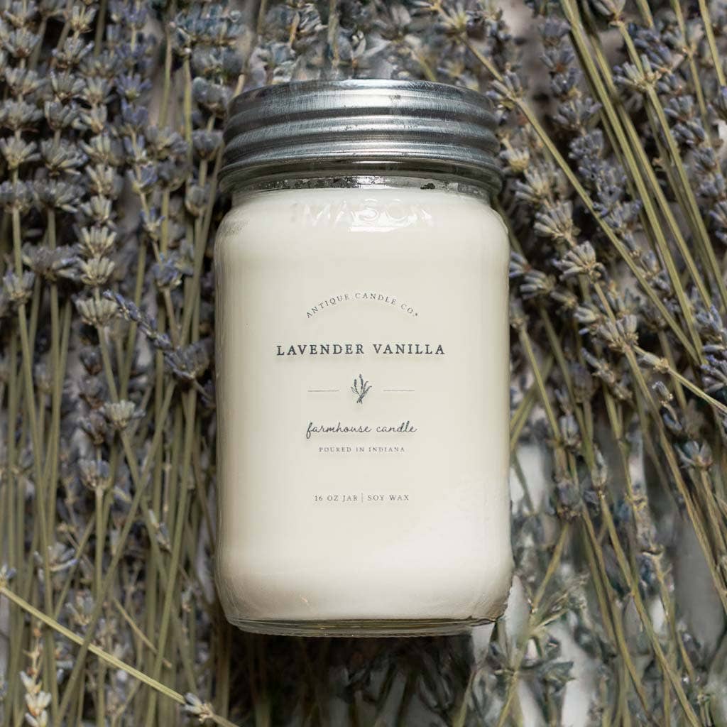 Lavender Vanilla - Soy Wax Candle