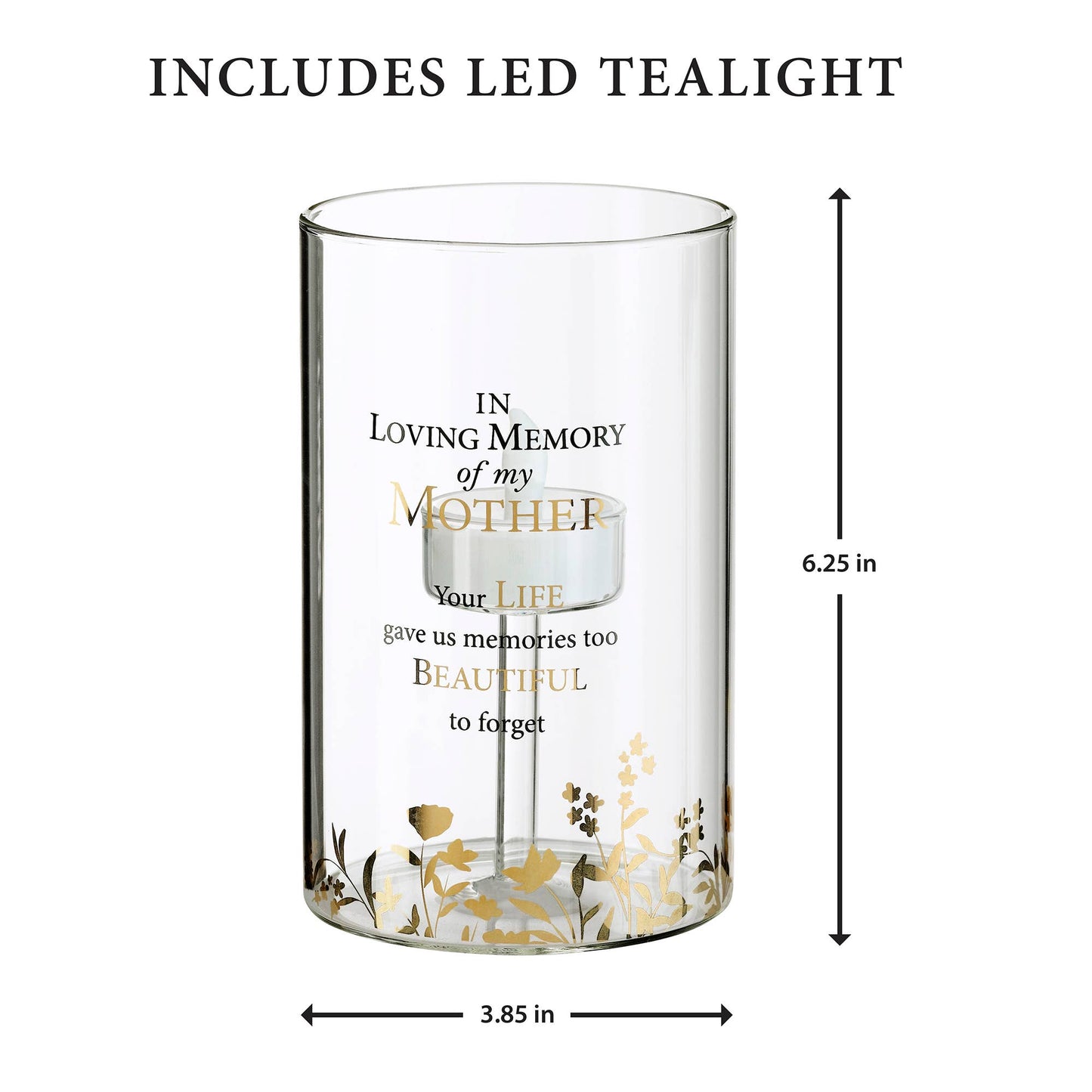 'In Loving Memory of my Mother' - LED Candle