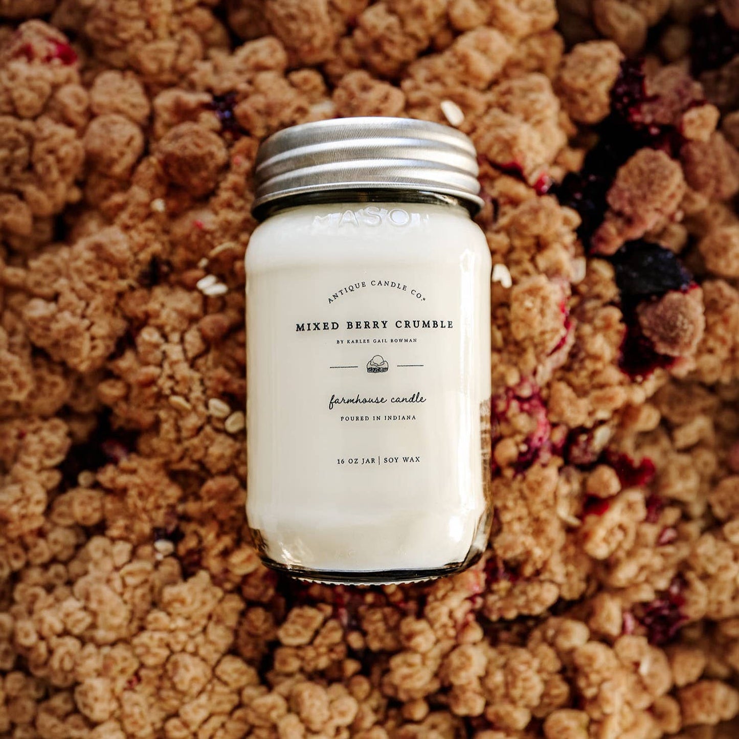 Mixed Berry Crumble - Soy Candle