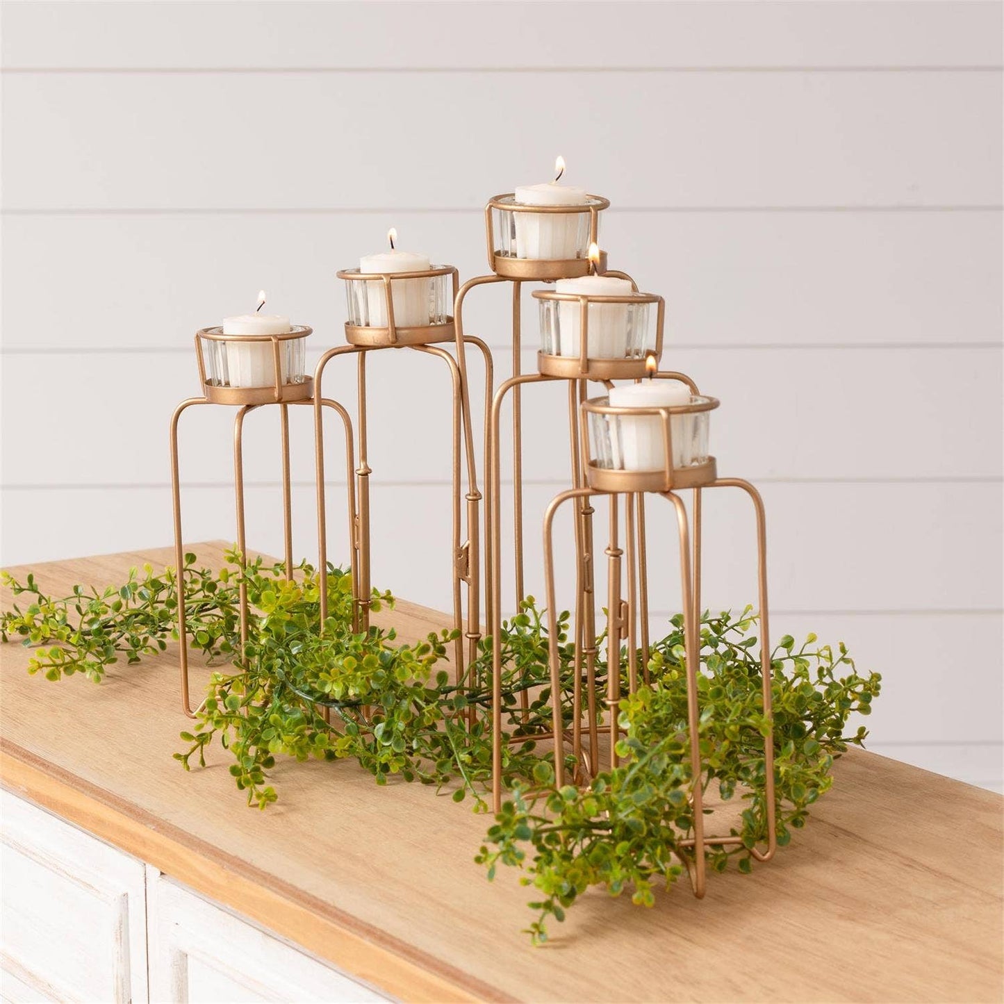 Serpentine Tiered Candle Holder