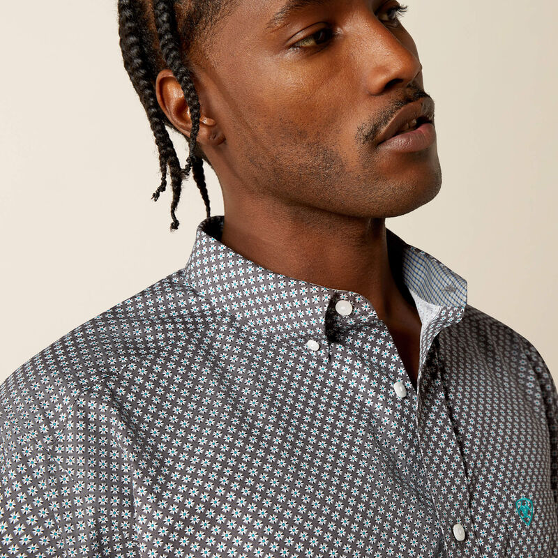 Men's Ariat Wrinkle Free Caleb Classic Fit Shirt