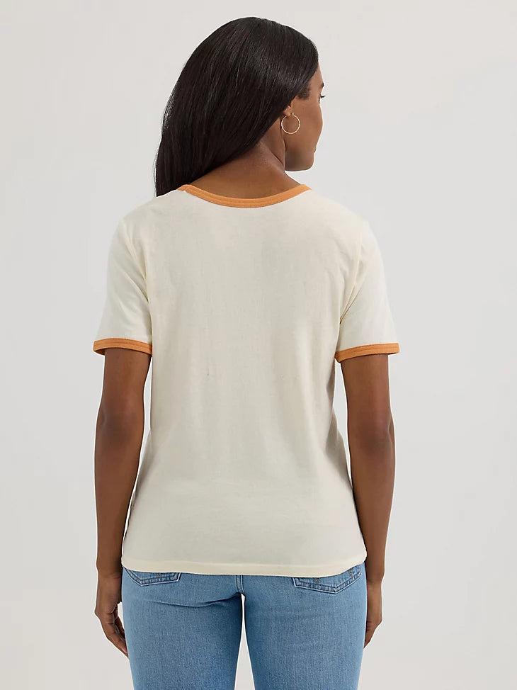 Women's Wrangler Graphic Ringer Tee