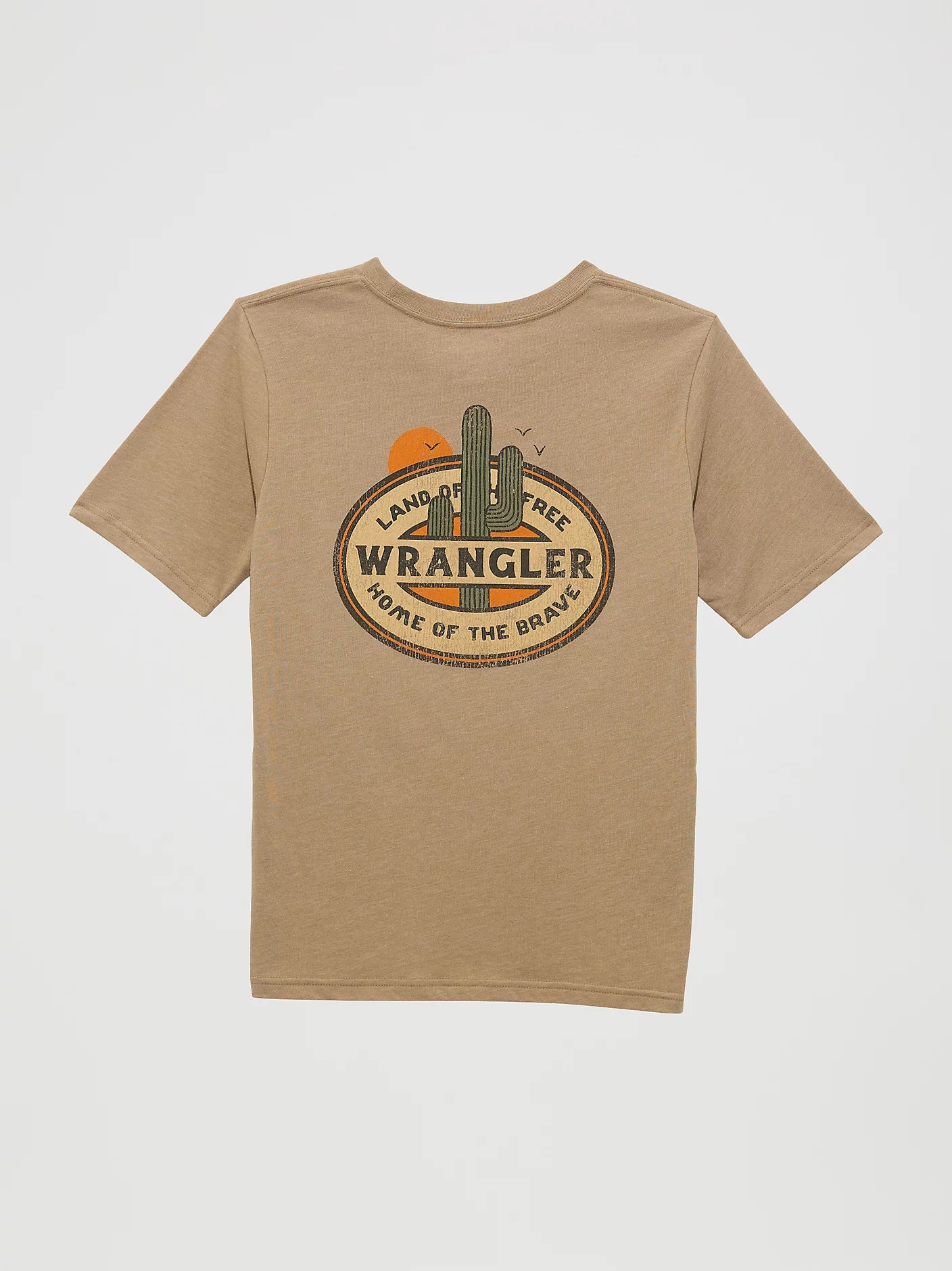 Boy's Wrangler Western Back Graphic T-Shirt
