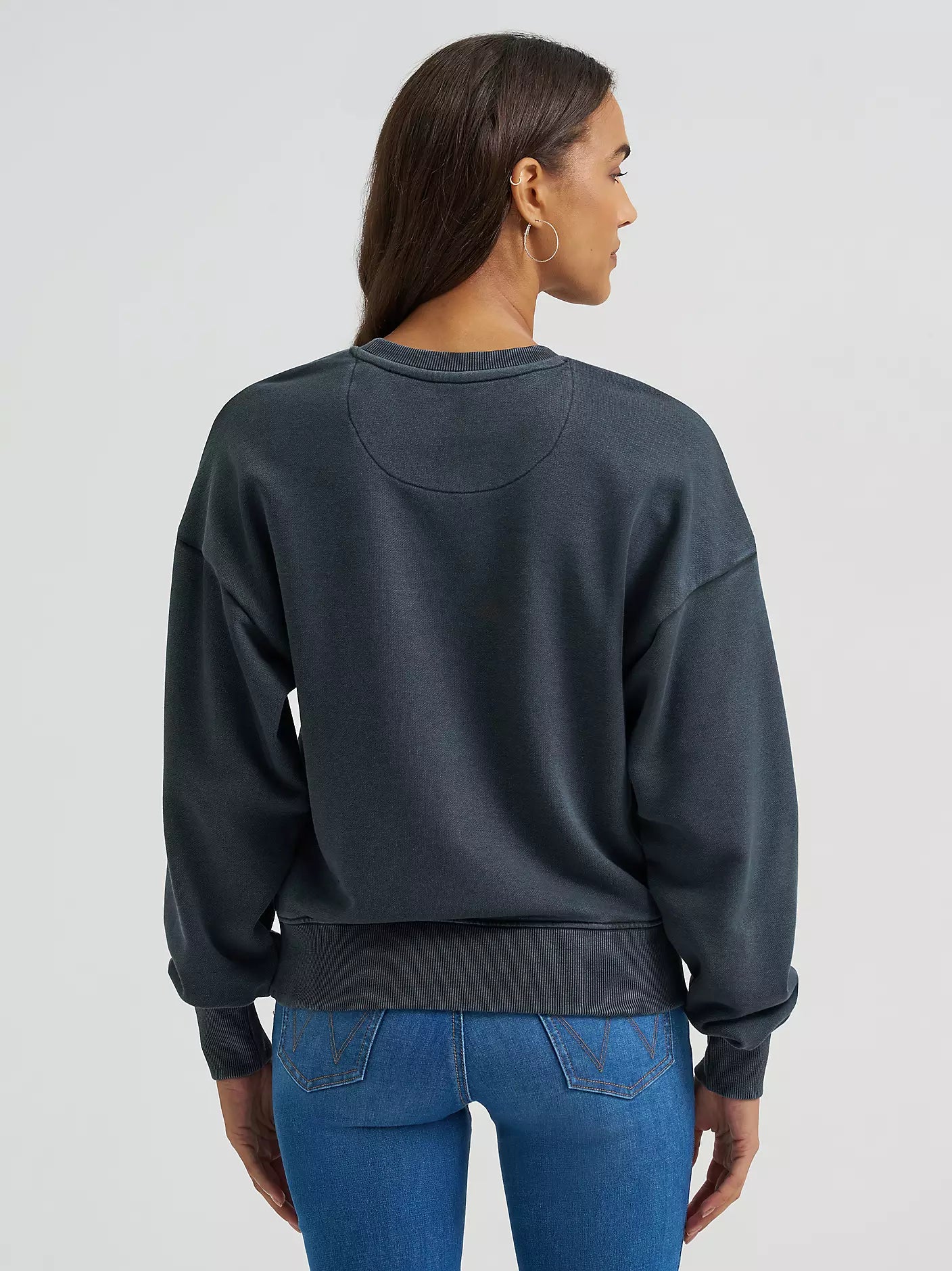 Women's Wrangler Get the Horns Cropped Sweatshirt