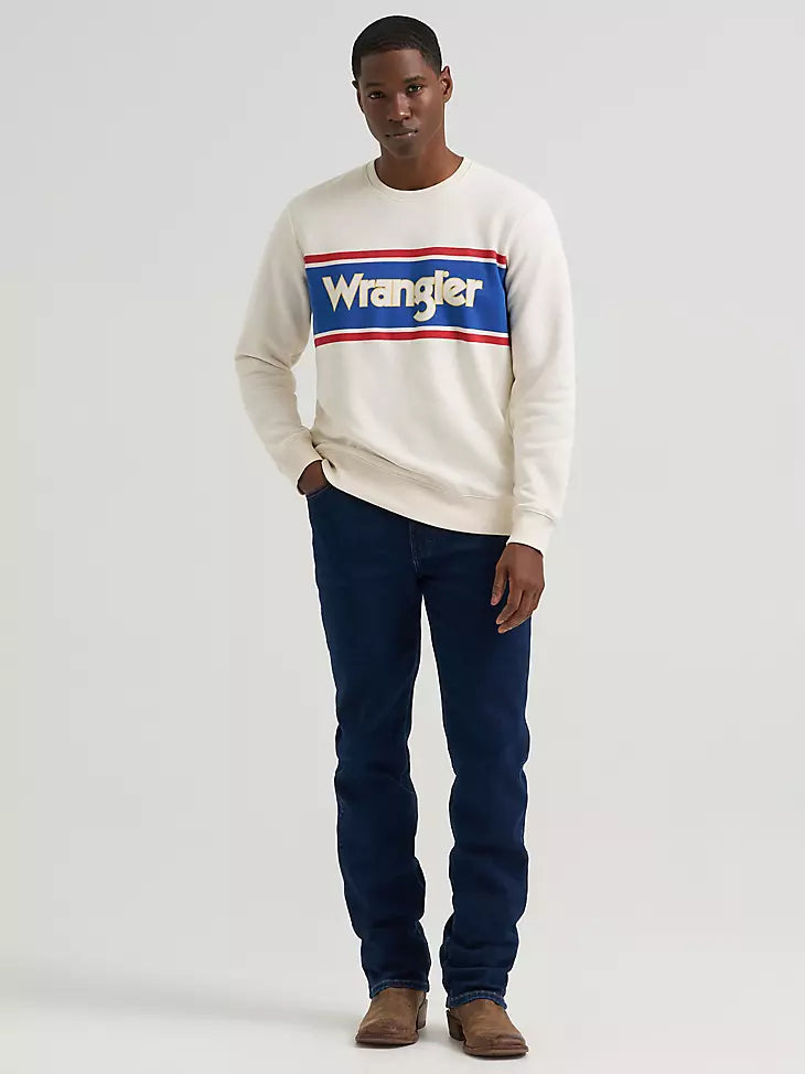 Men's Wrangler Legacy Logo Graphic Fleece Sweatshirt