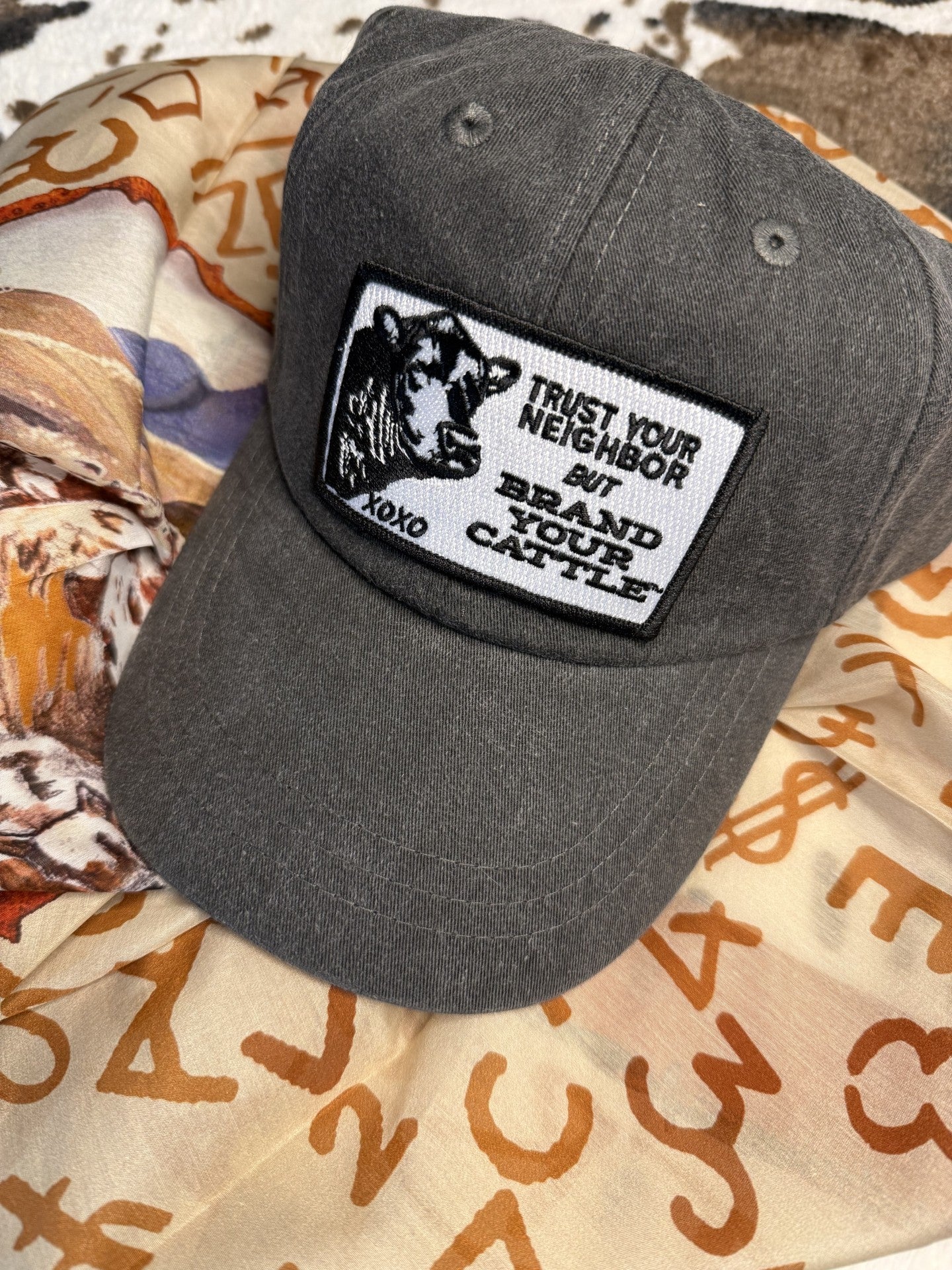 XOXO Brand Your Cattle Cap