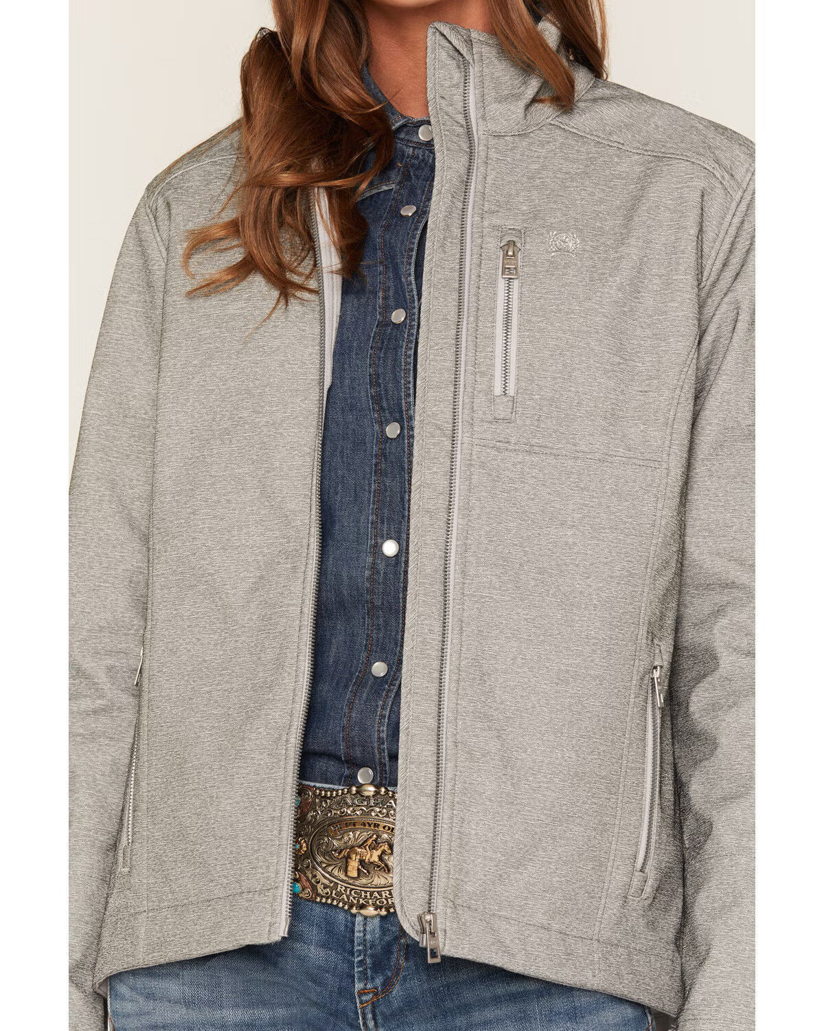 Women’s Cinch Bonded Concealed Carry Jacket - Gray