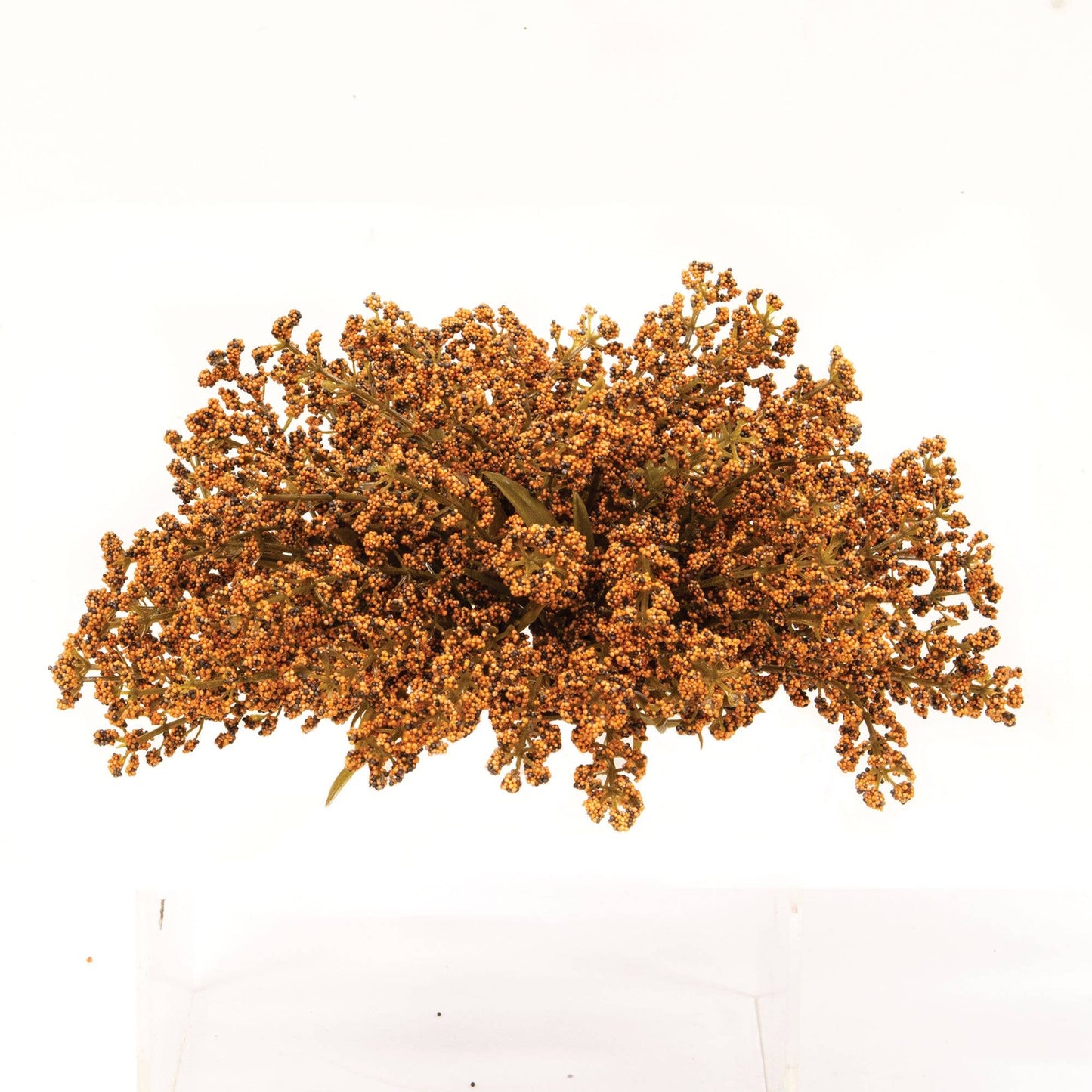 Bursting Astilbe Half Sphere 9" Pumpkin
