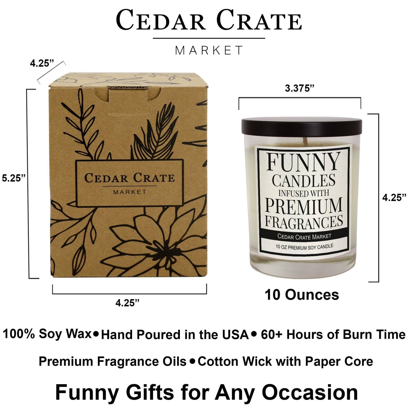 'Smells Like Your Fifties Are Over' Candle