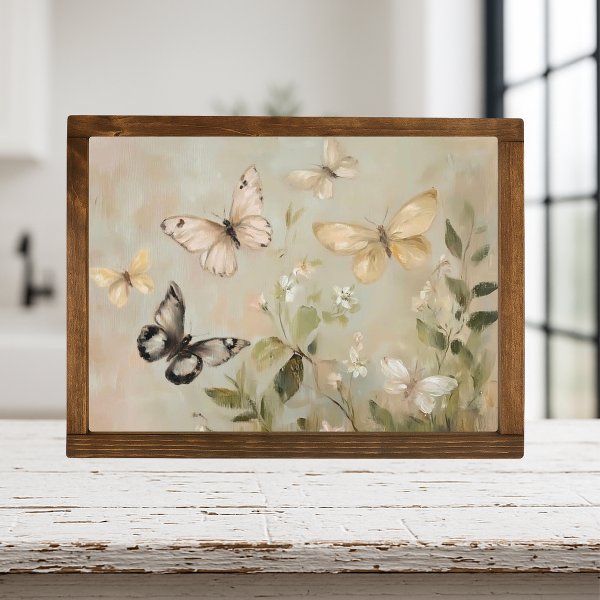 Muted Butterfly's Framed Print
