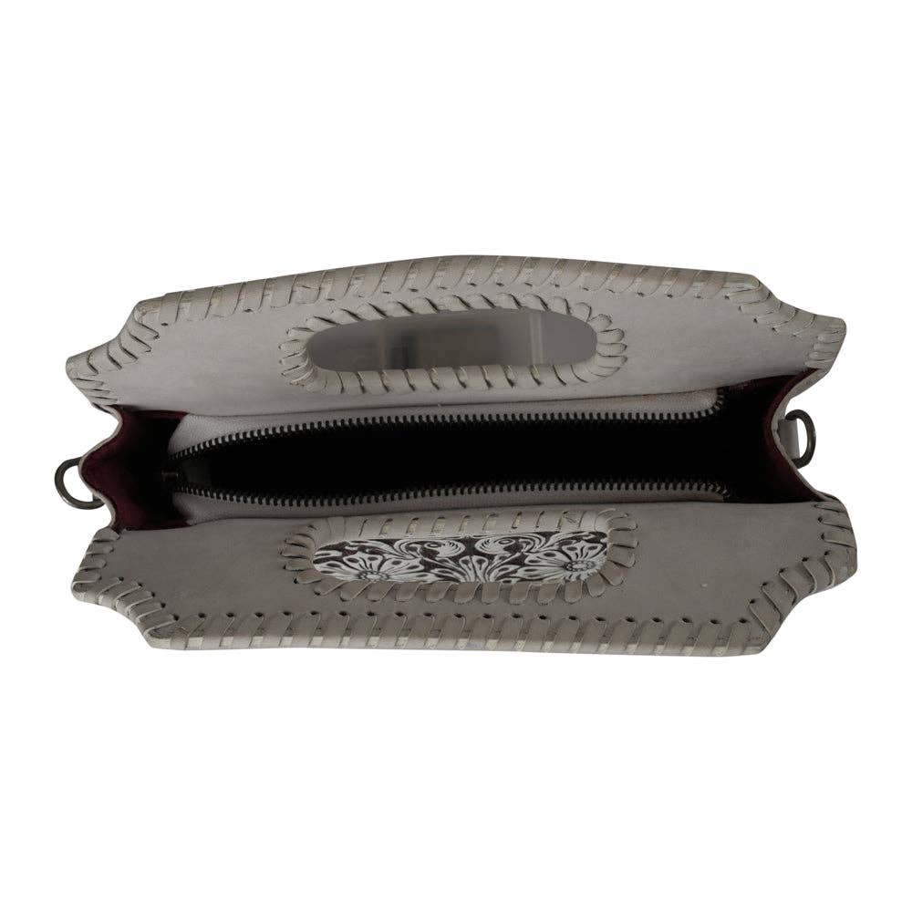 Alma Medium Handbag - Ivory Dust