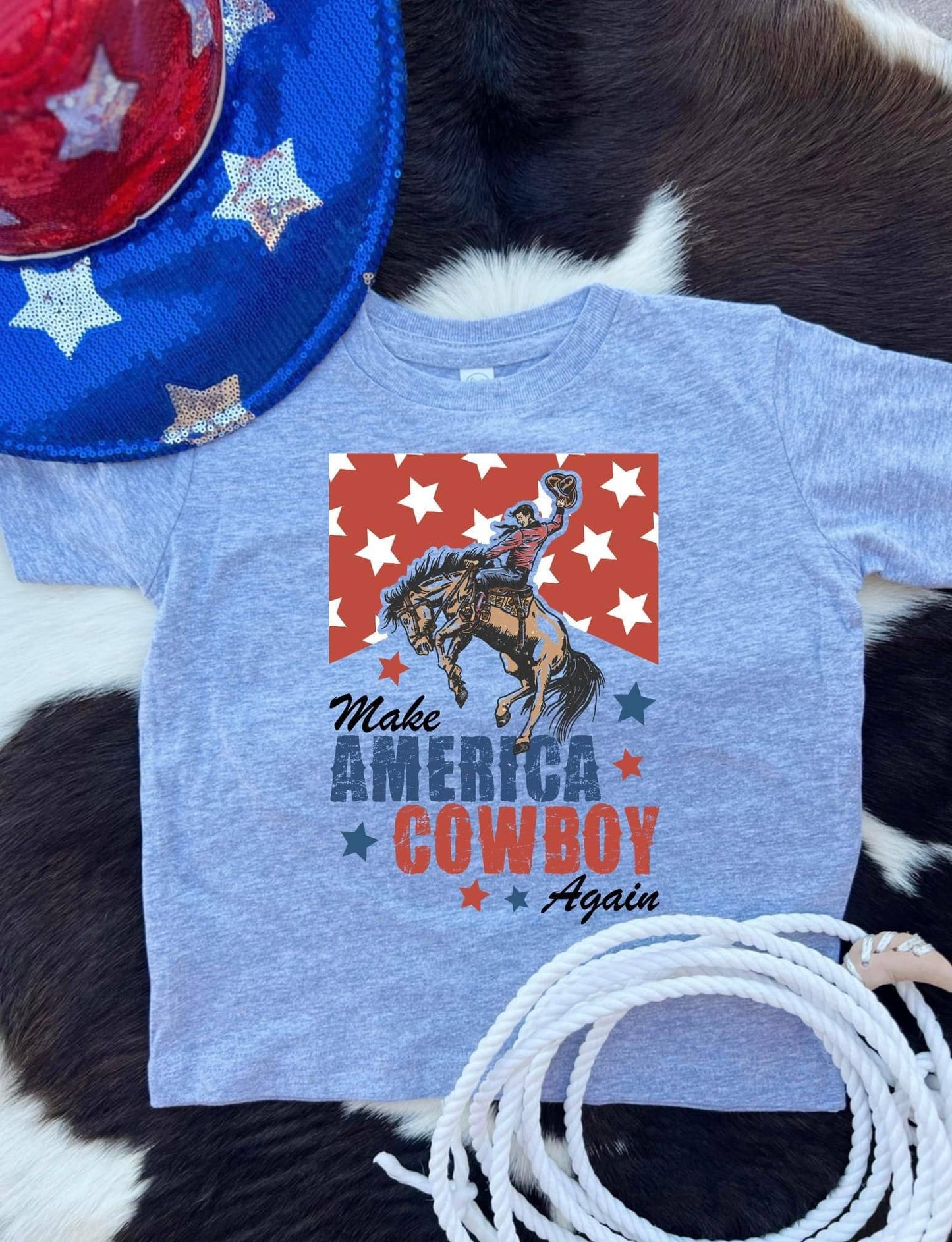Kid's Make America Cowboy Again Bronc