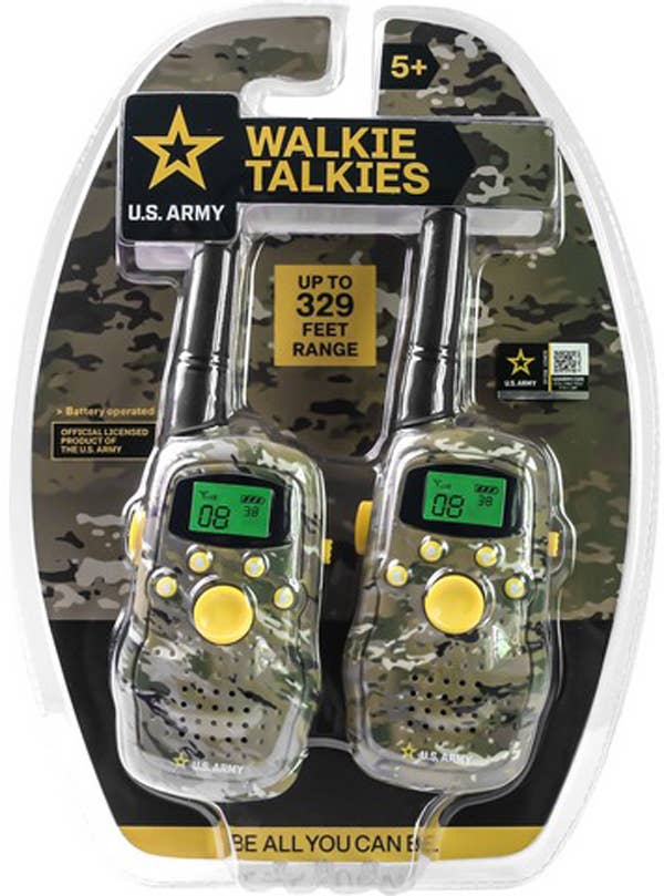 USA Army Walkie Talkie 2 Pack