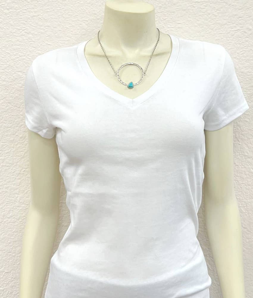 Boho Turquoise Necklace Set