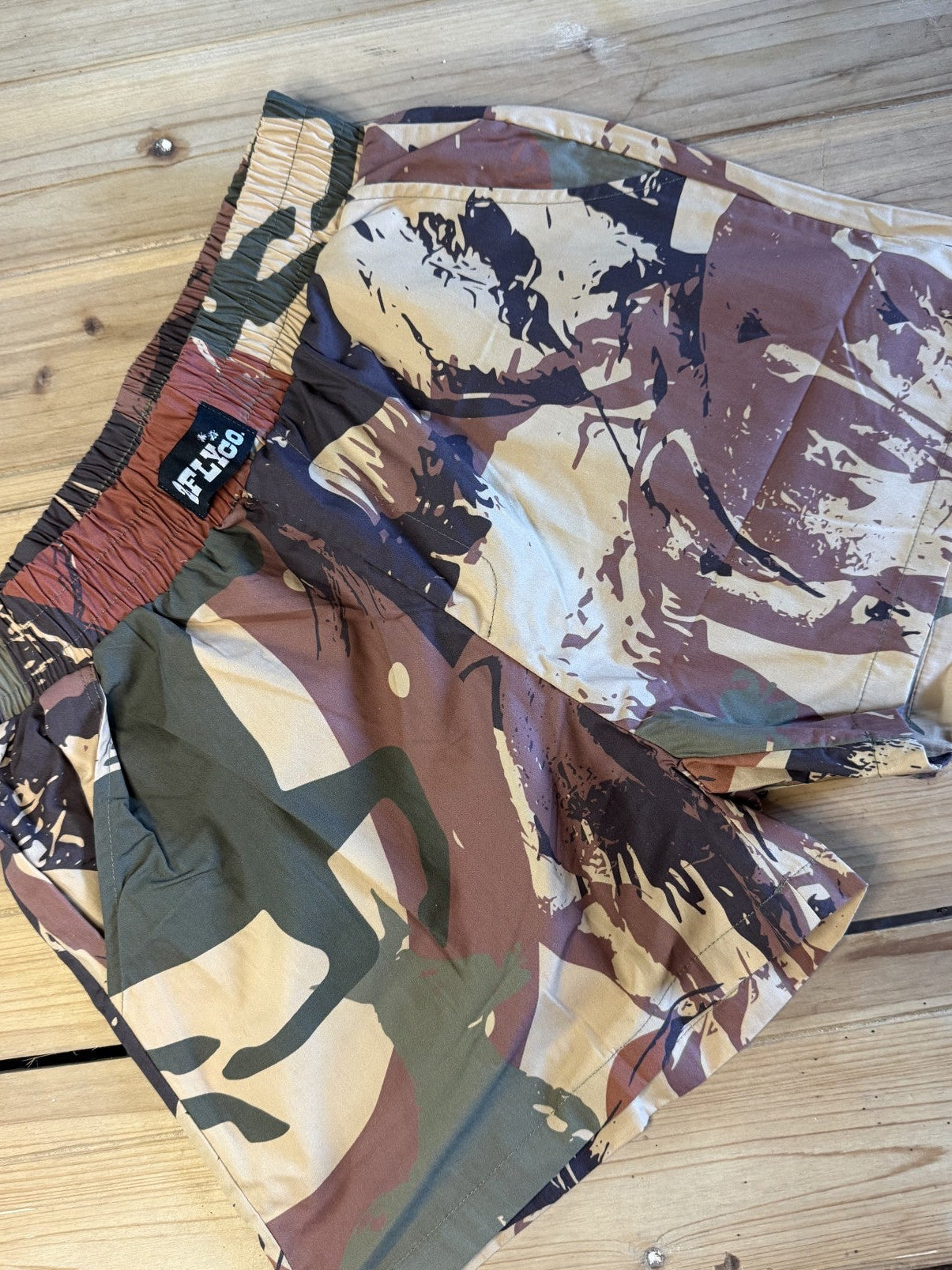 Women's 2 Fly Co Untamed Camo Boxer Shorts