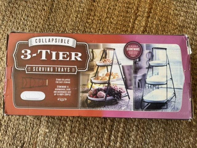 3 Tier Serving Trays