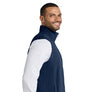 Men's Port Authority® Navy Microfleece Vest