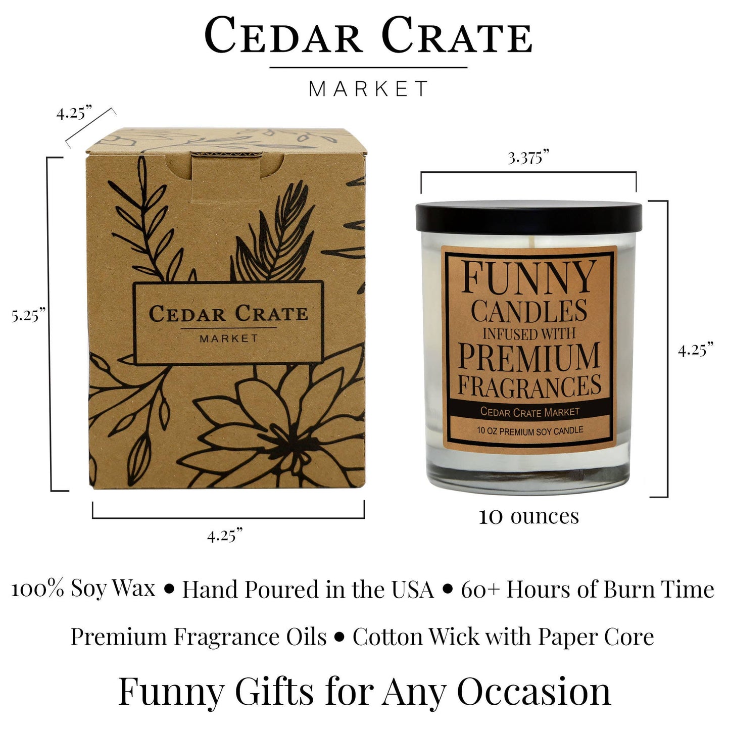 'We're Going To Be Fabulous Old Ladies' Candles