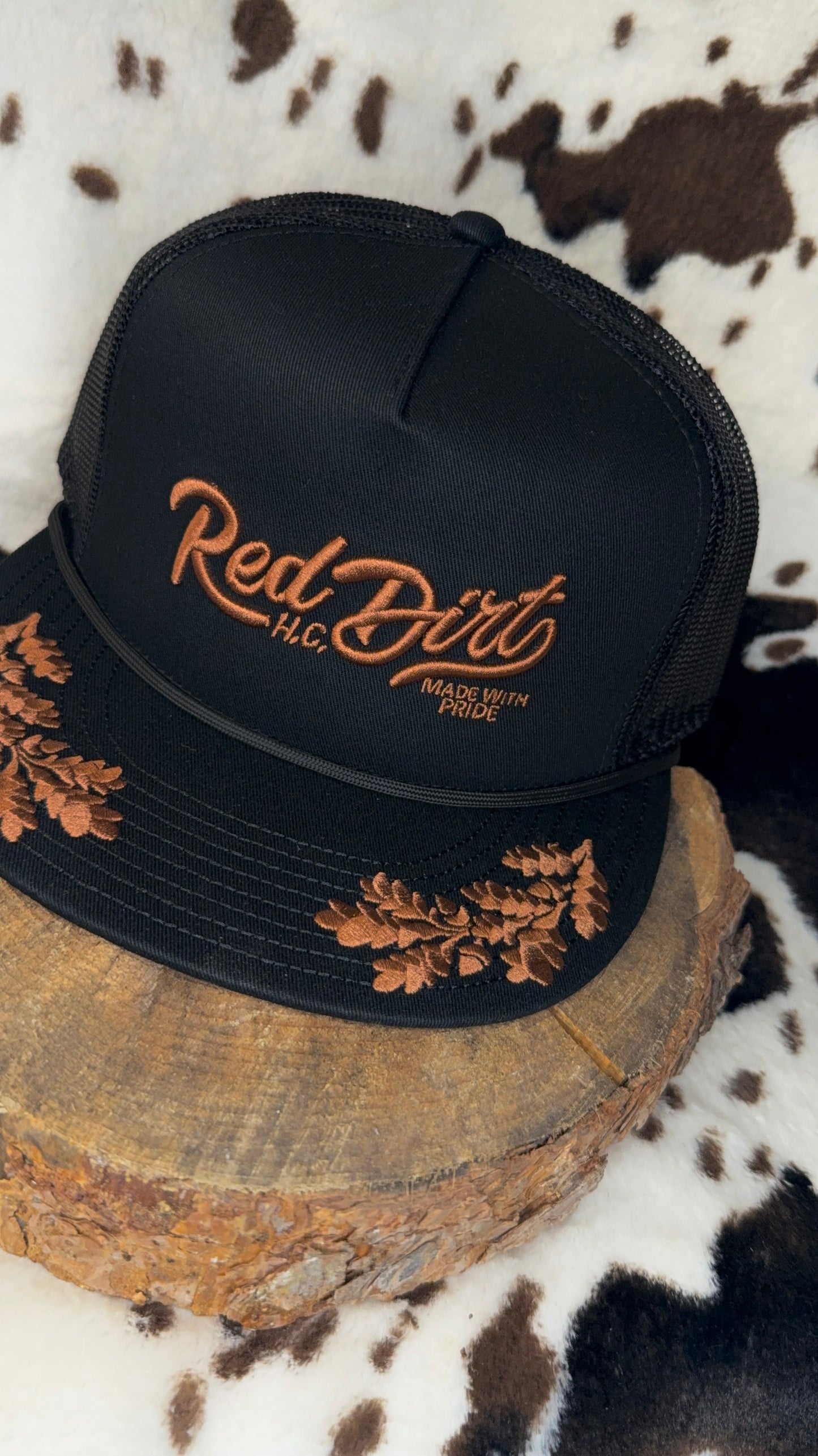 Red Dirt Hat Company - Black/Copper