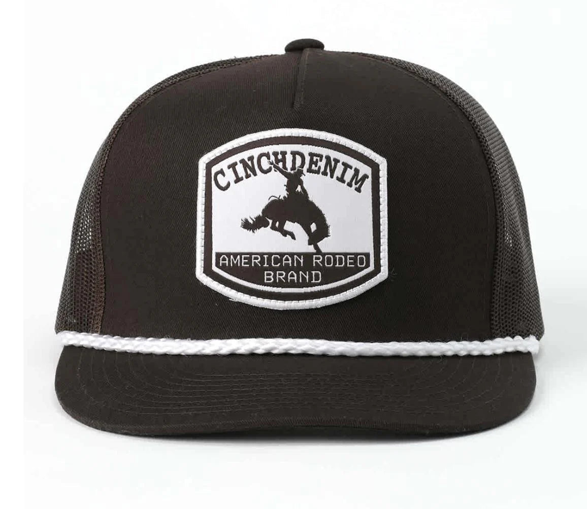 Men's Cinch Brown Trucker Cap