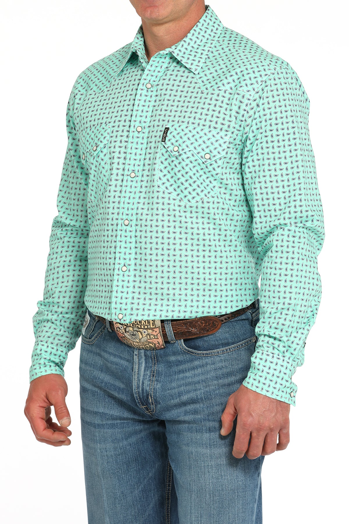 Men's Cinch Button-Down Western Shirt