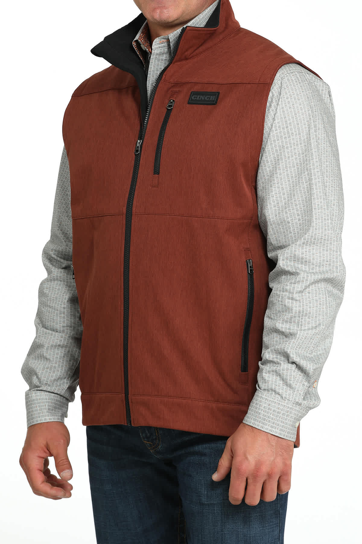 Men's Cinch Bonded Vest - Red