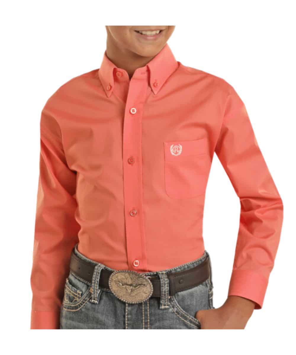Boy's Panhandle Select Button Down Shirt