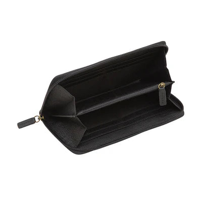 Myra Crimson Square Wallet