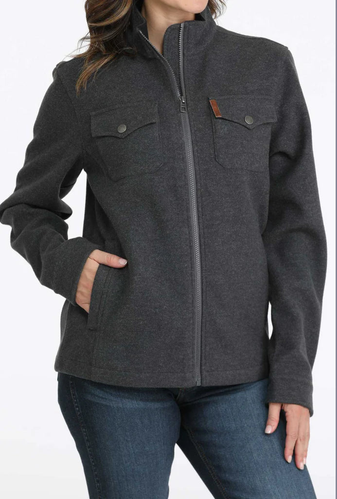 Women’s Cinch Wool Grey Jacket