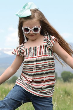 Girl's Cruel Girl Stripe Tank - Multi