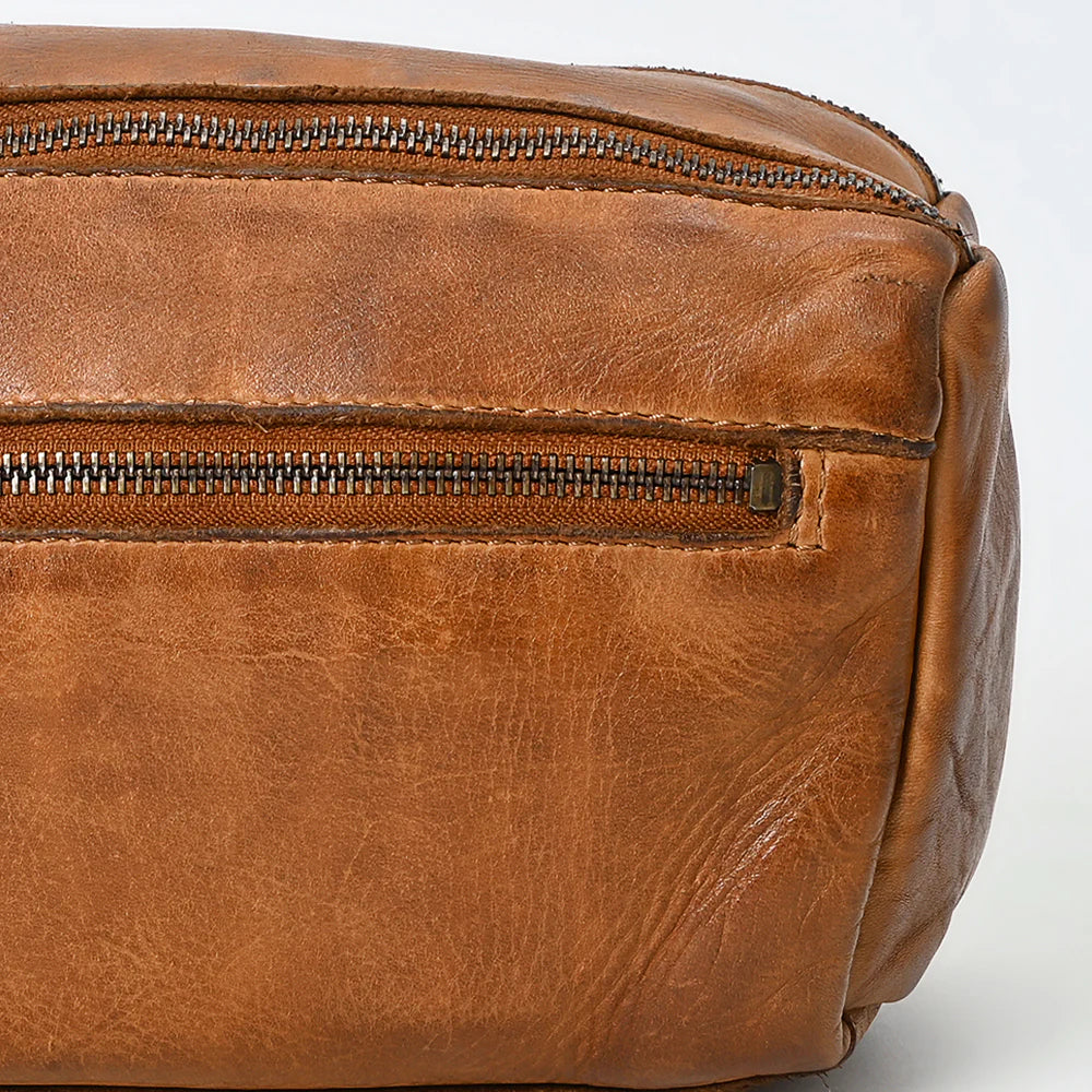 American Darling Toiletry Bag Genuine Leather