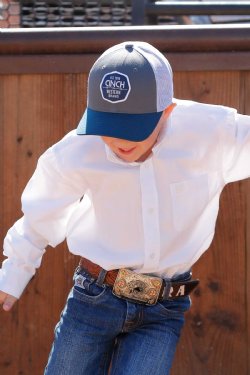 BOY'S CINCH Cap - Gray