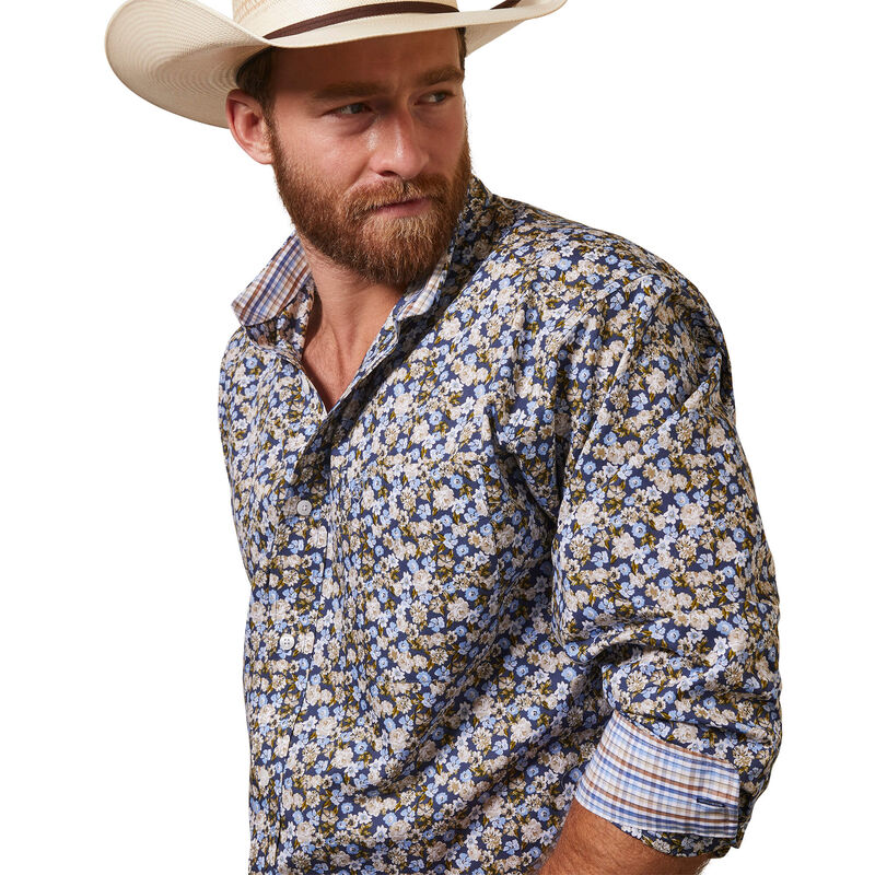 Men's Ariat Wrinkle Free Ashton Classic Fit Shirt – Hilltop Western Clothing