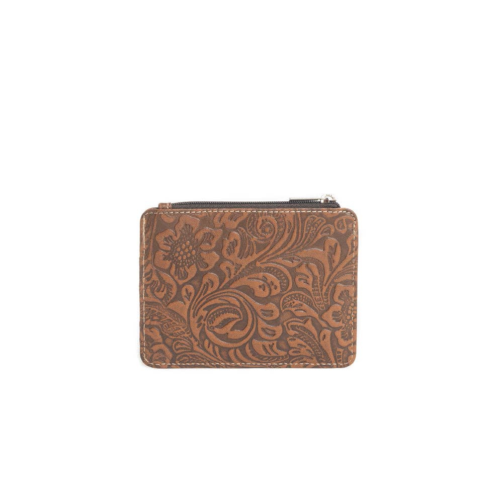 Credit Card Wallet in Caramel