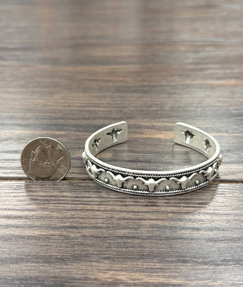 Longhorn Cuff Bracelet