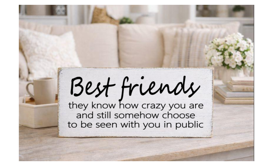BEST FRIENDS THEY KNOW HOW CRAZY YOU ARE AND STILL SOMEHOW