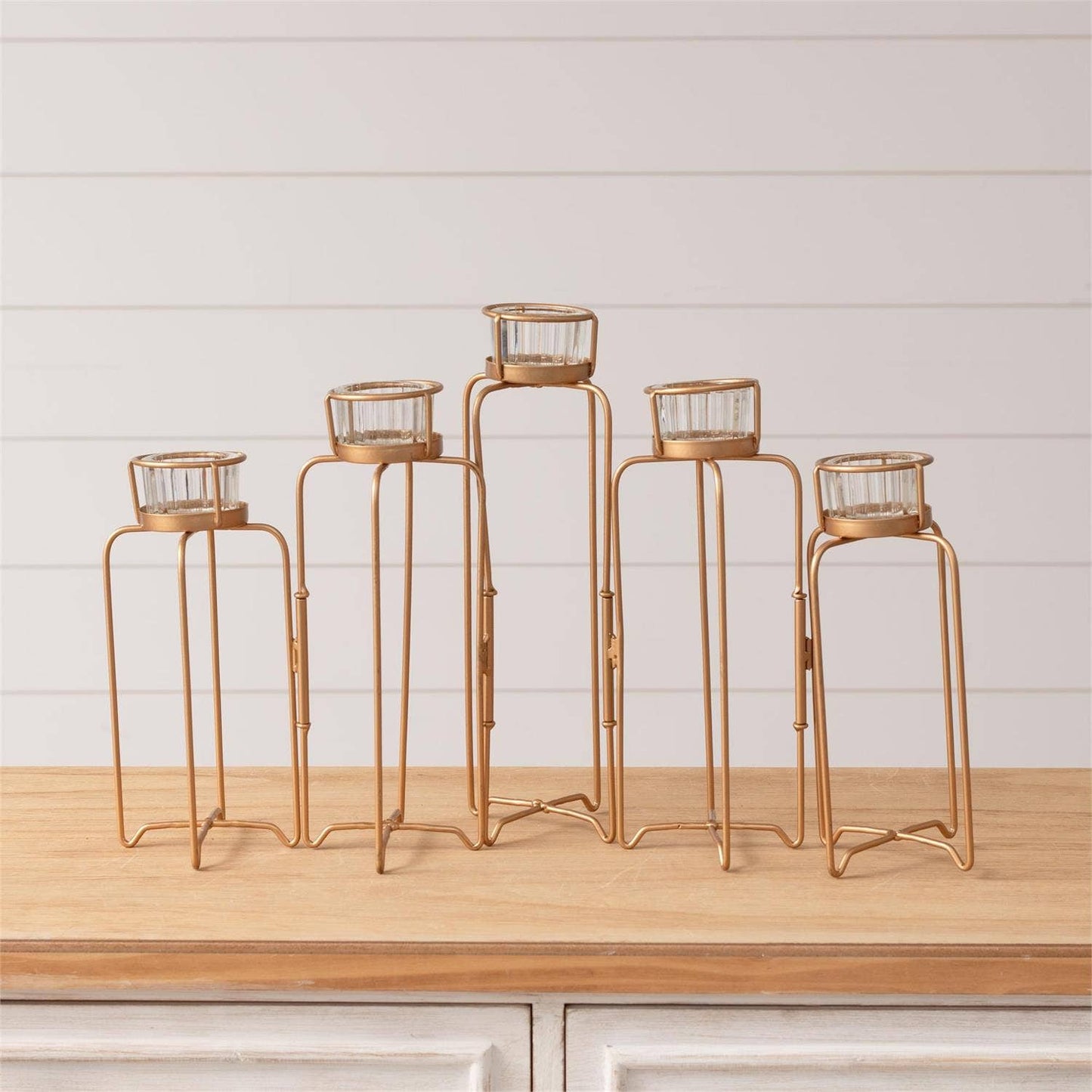 Serpentine Tiered Candle Holder