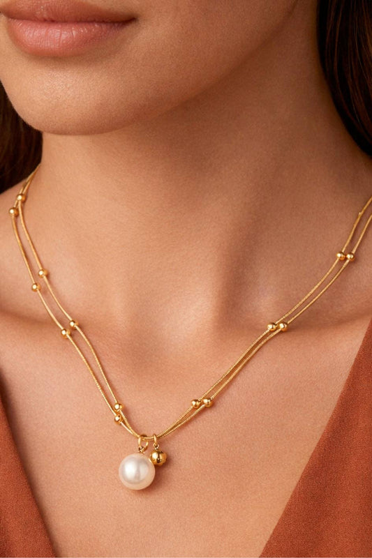 18K Gold Plated Stainless Steel Chain Necklace