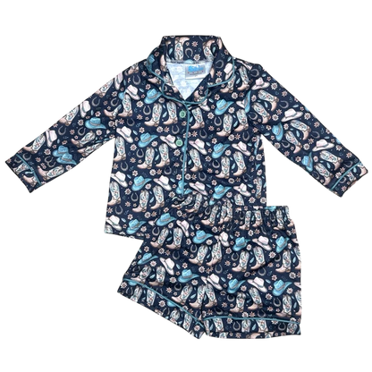 Girl's Shea Baby Cowgirl Boot Pajama Set