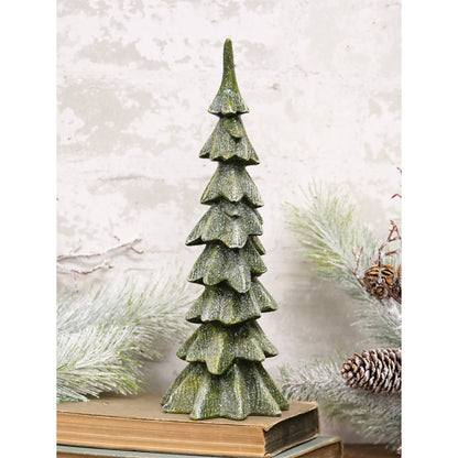 Resin Glittered Christmas Tree