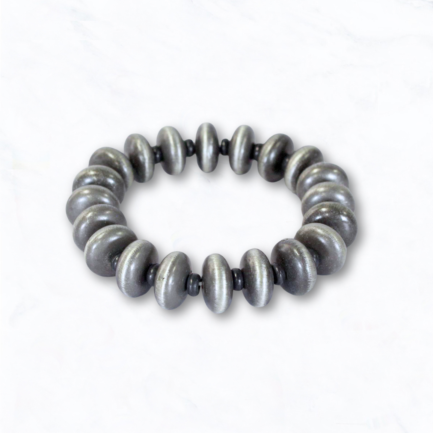 Western Navajo Pearl Beaded Stretch Bracelet