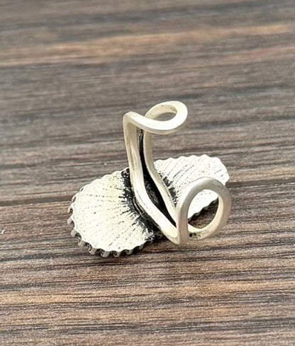 Western Teardrop Gemstone Adjustable Ring