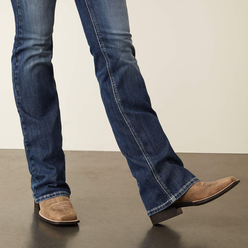 Women's Ariat R.E.A.L High Rise Saylor Boot Cut Jeans