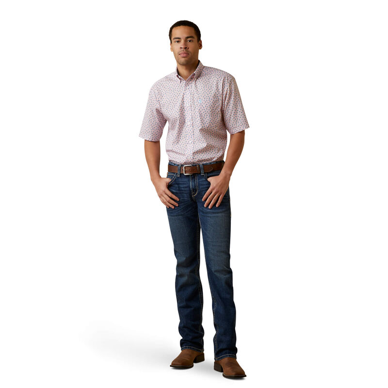Men's Ariat Wrinkle Free Wendell Classic Fit Shirt