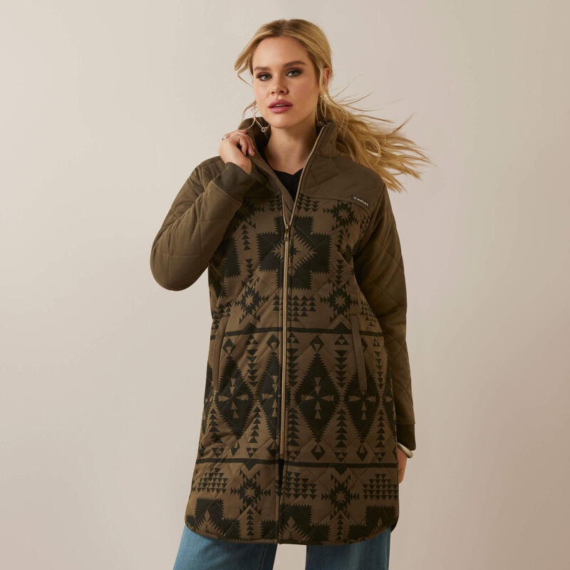 Women's Ariat Quilted Jersey Jacket