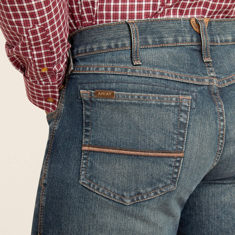 Men's Ariat M2 Traditional Relaxed Stretch Pro Series Ray Boot Cut Jean