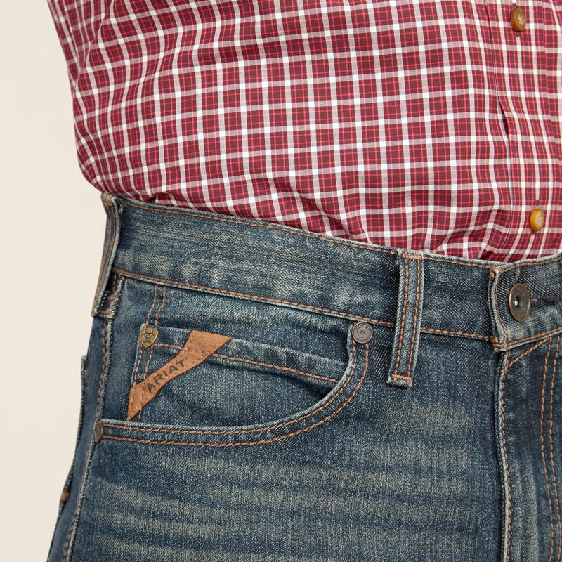 Men's Ariat M2 Traditional Relaxed Stretch Pro Series Ray Boot Cut Jean