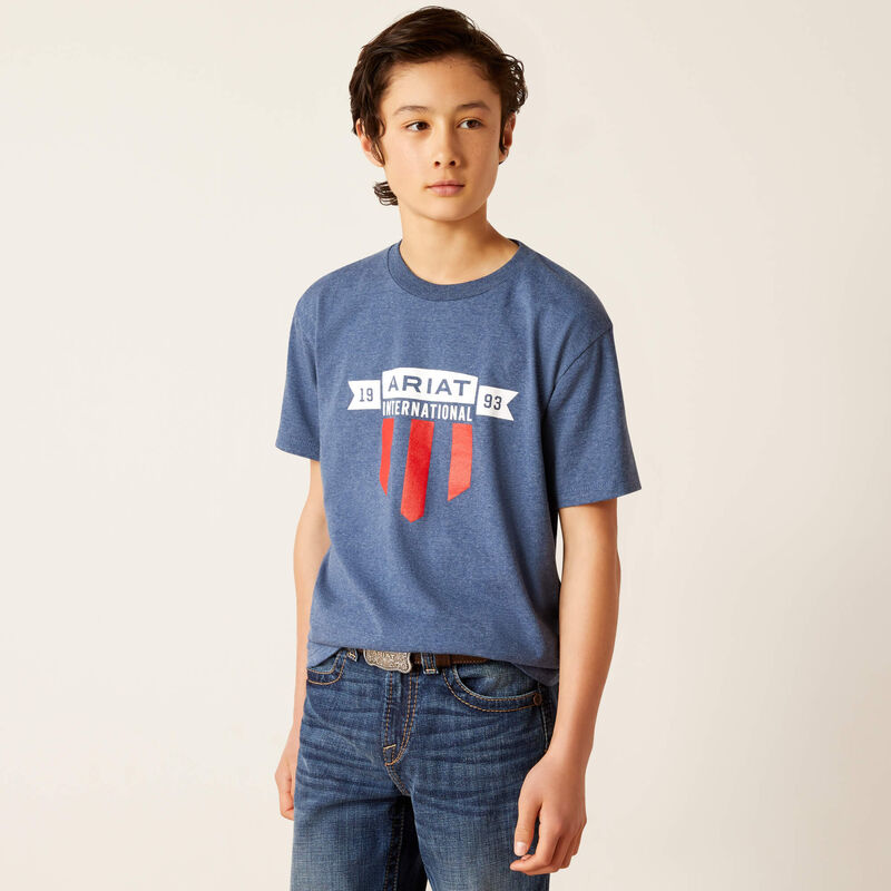 Boy's Ariat Banner Shield T-Shirt