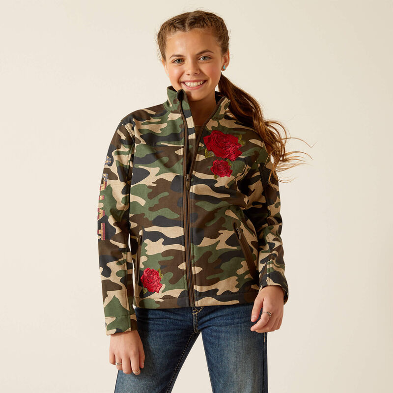 Girl's Ariat Team Softshell Rodeo Quincy Jacket