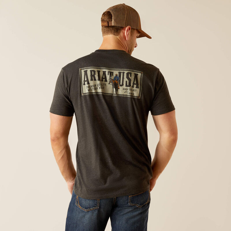 Men's Ariat Rider Label T-Shirt
